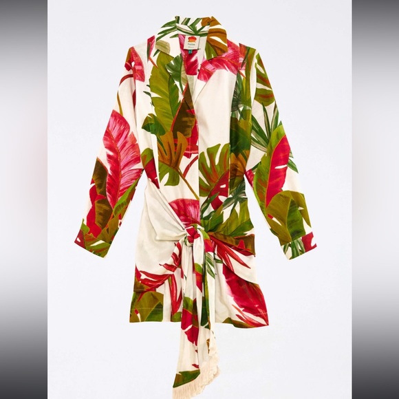 Small Farm Rio Spring Forest Mini Dress - Picture 6 of 8